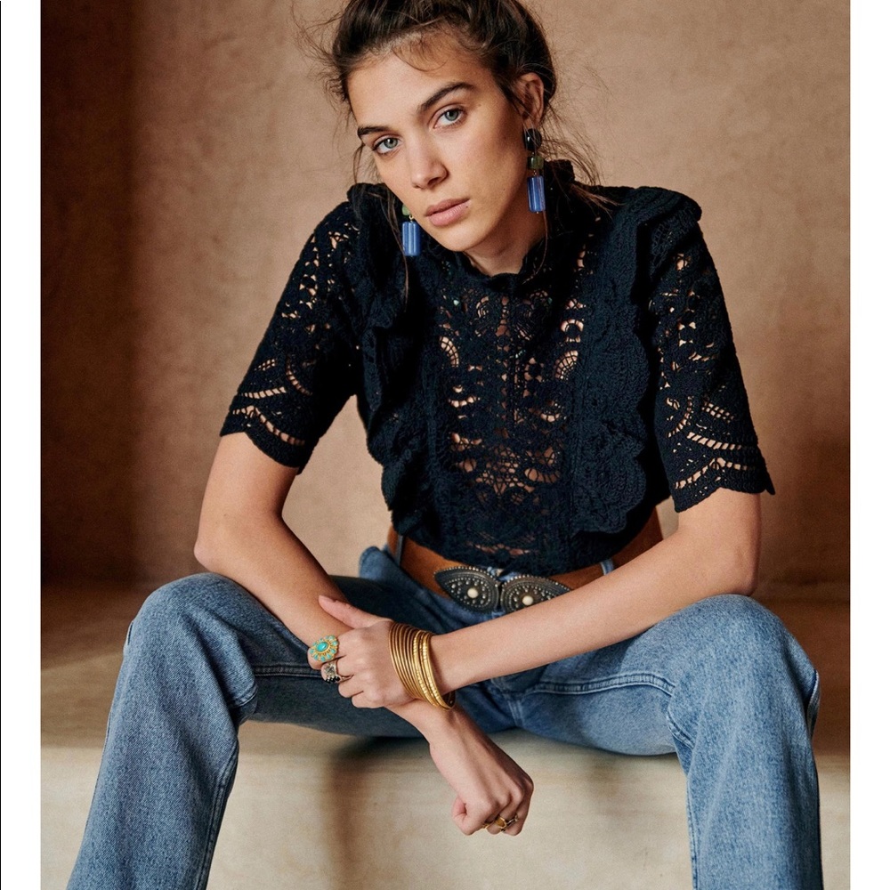 Sezane Pauletta Blouse